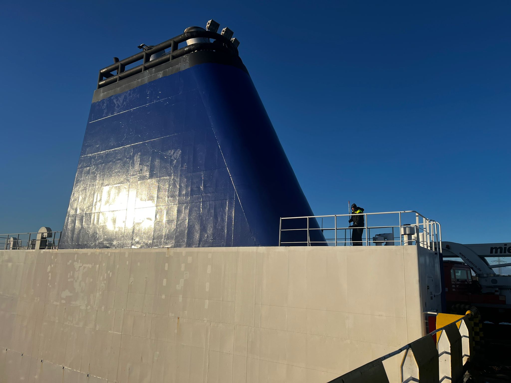 M/S Hafnia Sea & M/S Corona Sea: End of Charter Repaint for Transfennica Corona Sea